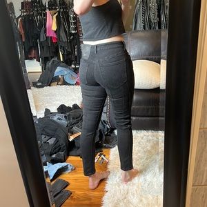 Diesel Slandy skinnies with seams down the legs.